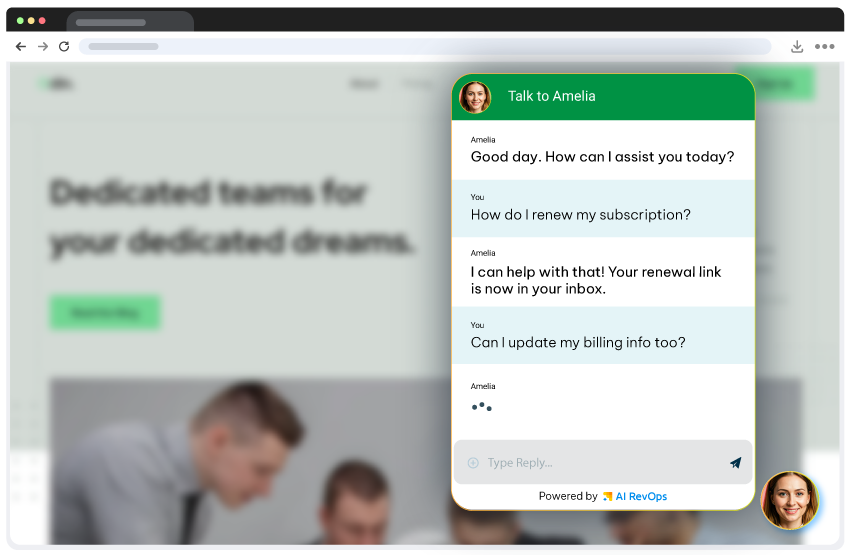 CloudApper-AI-RevOps-CSR-Agent-Screenshot